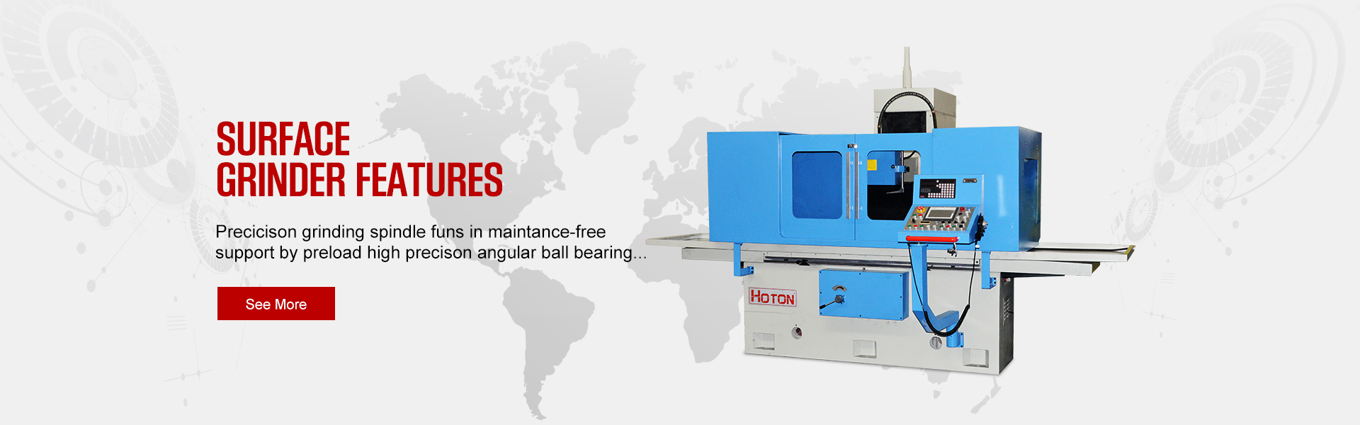 SURFACE GRINDER FEATURES